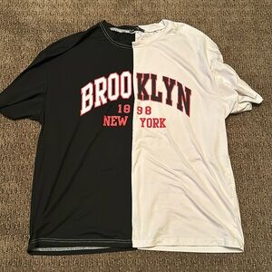 SHEIN Oversized Brooklyn Shirt Size L